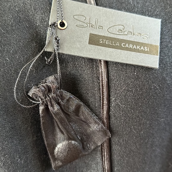 Stella Carasaki Boiled Wool Asymmetrical Coat - NWT - Picture 11 of 16